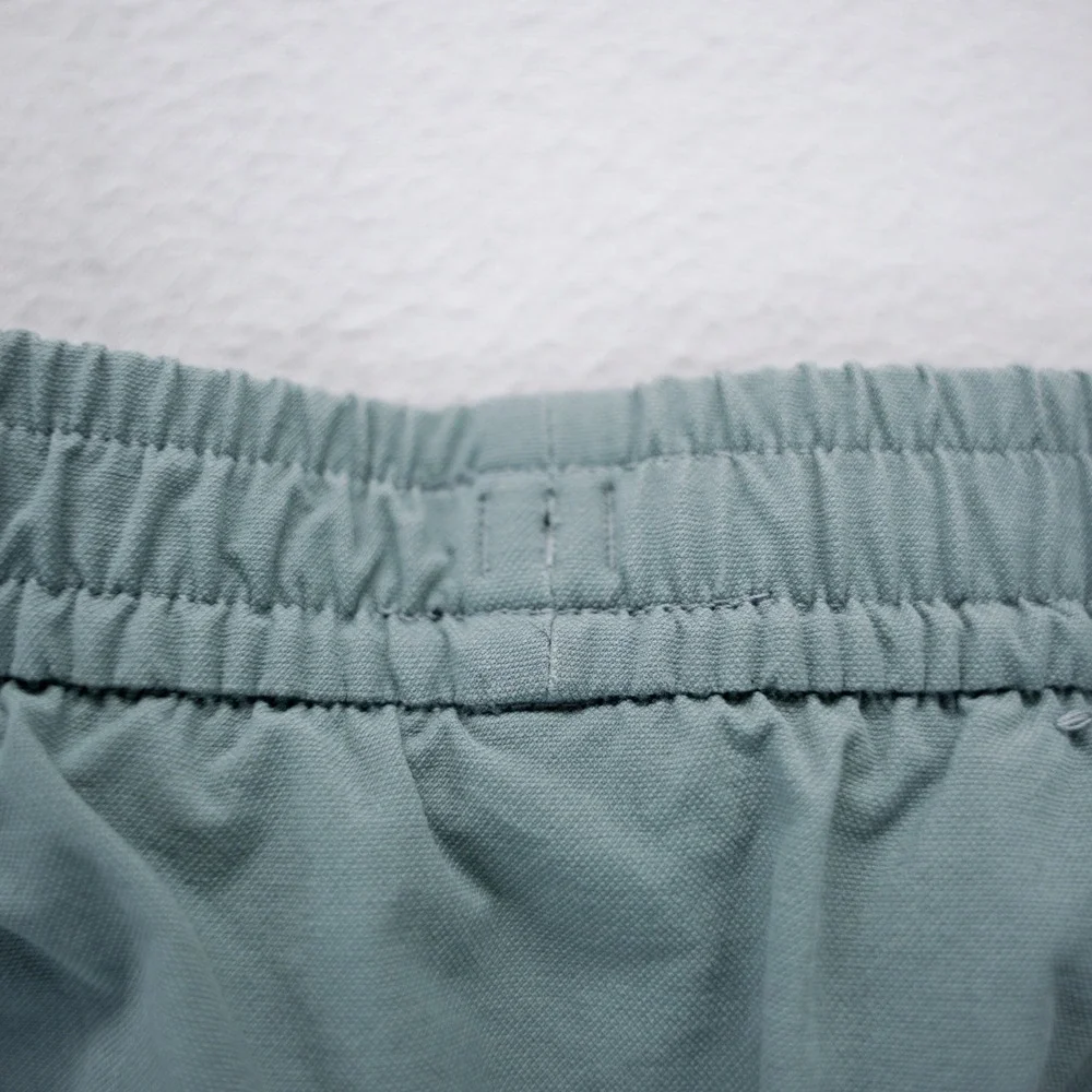 Lululemon Lab Boatline Shorts XL Blue Relaxed Fit Drawstring LM7BDES